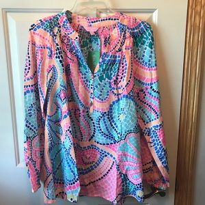 Lilly Pulitzer Elsa Top, Size M